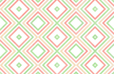 Watercolor geometrical pattern.