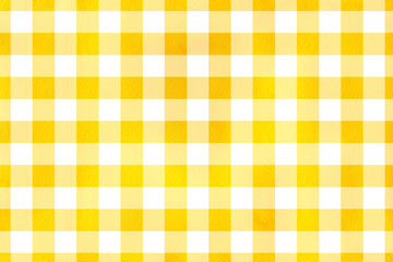 Watercolor checked pattern.