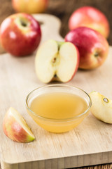 Portion of Applesauce (selective focus)