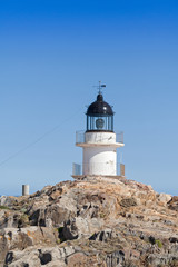 Fototapeta na wymiar Cap de Creus Lighthouse. Cadaqus, Costa Brava, Spain