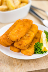 Fish Fingers (selective focus)
