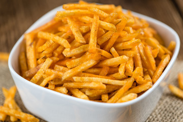 Potato Sticks (close-up shot)