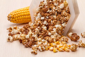 Popcorn and corn on the cob