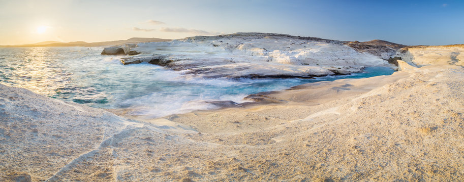 The Colors Of The Sarakiniko Beach