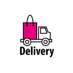 vector logo trucking