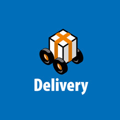 vector logo trucking