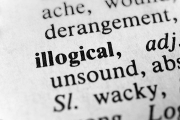 Obraz premium Illogical