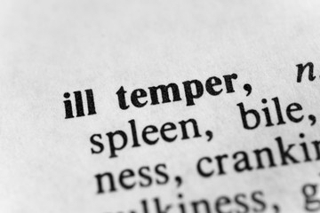 Ill temper