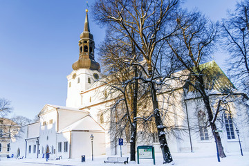 Dome Cathedral in Tallinn. Estonia