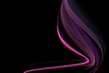 Abstract fractal background element like elegant  wave