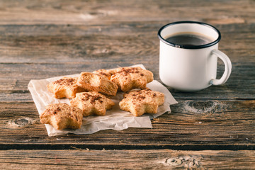cocoa drink on table