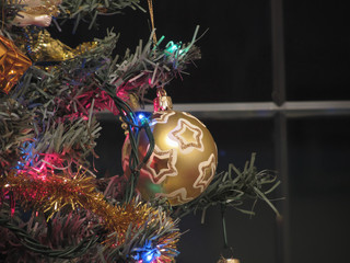 Christmas tree and Christmas decorations