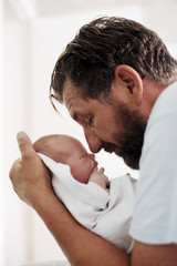 Vater & Baby