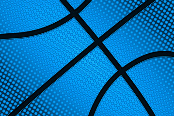 Fototapeta premium Basketball ball background, basketball ball pattern