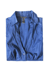 Folded blouse isolated