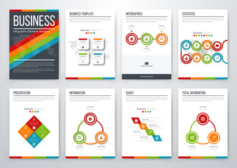 Modern infographic vector concept