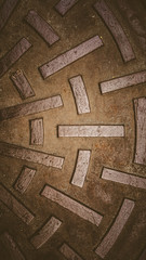 Pattern and texture from iron