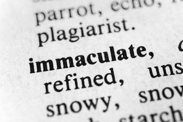 Obraz premium Immaculate