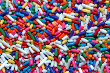 Fototapeta na wymiar Bits of Candy