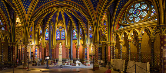 Sainte Chapelle - lower chapel, Paris