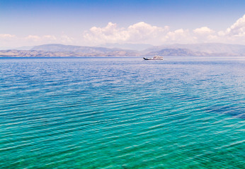 Mittelmeer in Korfu, Griechenland.