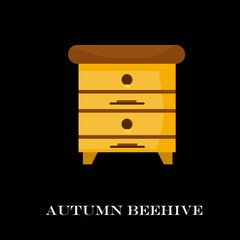 Apiary honey bee house  vector illustrations. , ,  , honeycomb.