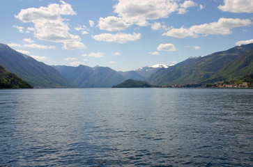 The Lake Como from Bellagio