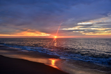 Sunrise Above the Ocean