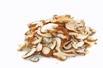 Lamelles de champignons