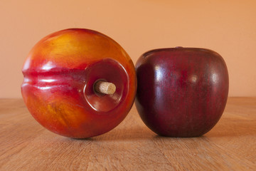 Wooden Apple and Mango