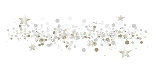 Konfetti Sterne Hintergrund