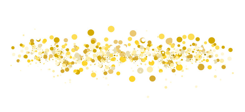 Konfetti Gold Braun Gelb Hintergrund 