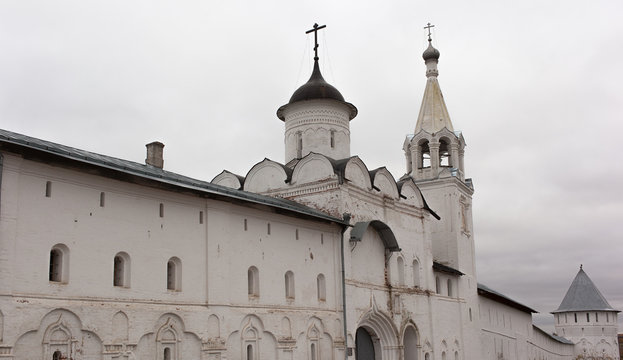 VOLOGDA, RUSSIA. The Spaso-Prilutsky Monastery is a Russian Orthodox monastery.