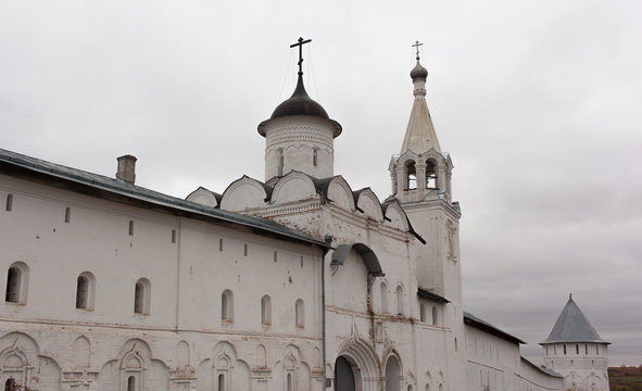 VOLOGDA, RUSSIA. The Spaso-Prilutsky Monastery is a Russian Orthodox monastery.