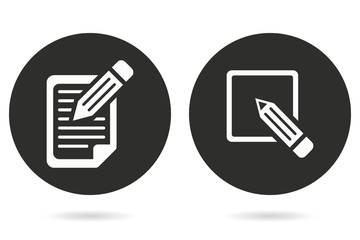 Registration - vector icon.