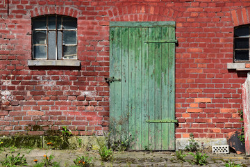 Verlassenes Stallgebäude
