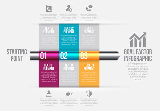 Goal Timeline Infographic