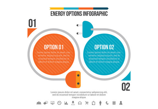 Plug Element Energy Comparison Infographic