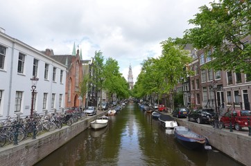 Fototapeta na wymiar Canals of Amsterdam