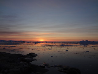 Greenlandic sunset