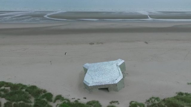 survol par drone plage du nord 