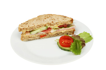 Ham salad sandwich