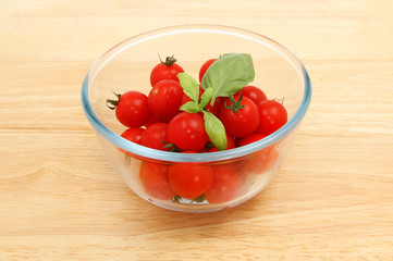 Tomatoes in a bowl