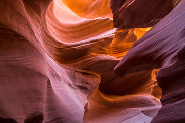 Antelope Canyon in Arizona, USA.