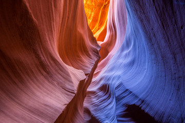 Antelope Canyon in Arizona, USA.