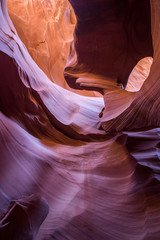 Antelope Canyon in Arizona, USA.