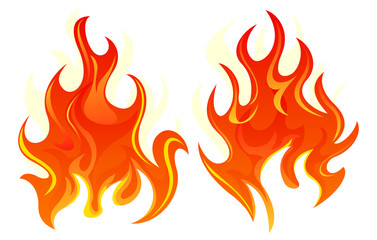 Two fire icon