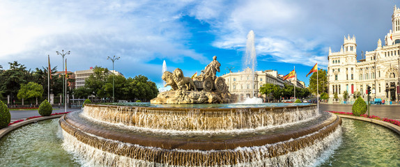 Obraz premium Cibeles fountain in Madrid