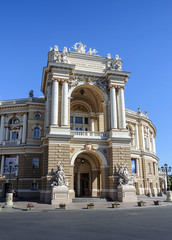 Fototapeta na wymiar Theatre of Opera and Ballet in Odessa