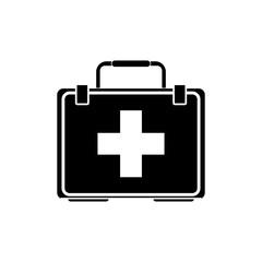 Medical kit icon. Medical health care and hospital theme. Isolated design. Vector illustration